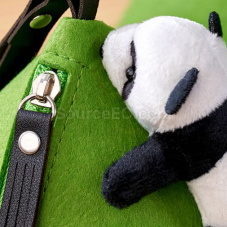 Customization Panda Zongzi shopping bag Promotional Products