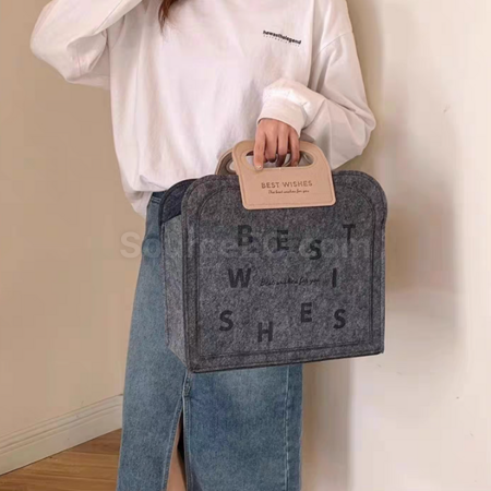 Customization Handheld felt bag Promotional Products
