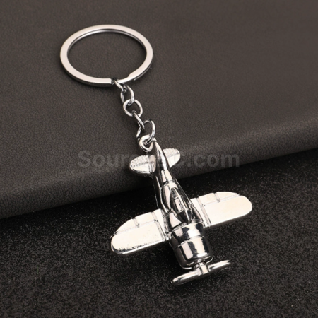 Customization 3D model airplane keychain Promotional Products