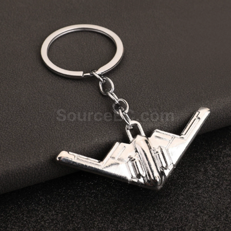 Customization 3D model airplane keychain Promotional Products