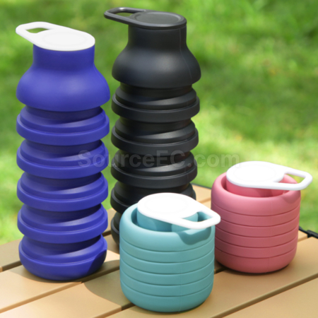 Customization Portable Silicone Foldable Water Cup Promotional Products