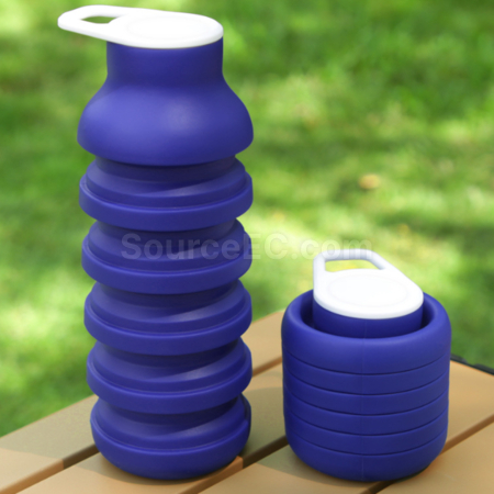 Customization Portable Silicone Foldable Water Cup Promotional Products