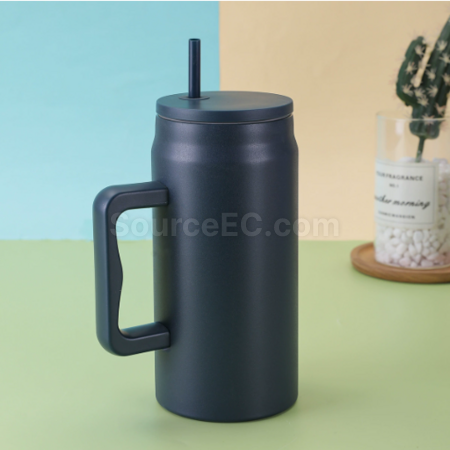 Customization 50OZ Straw handle thermos cup Promotional Products