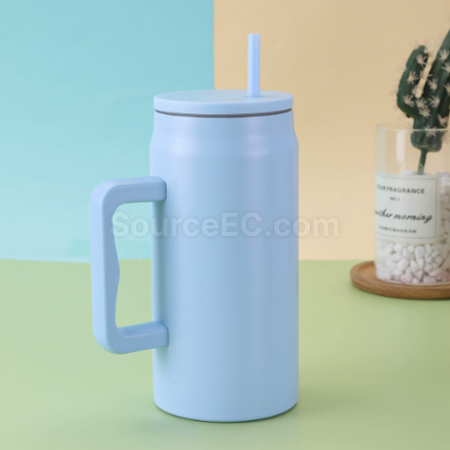 Customization 50OZ Straw handle thermos cup Promotional Products