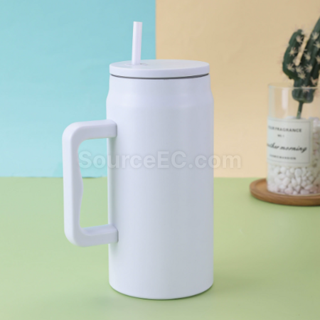 Customization 50OZ Straw handle thermos cup Promotional Products
