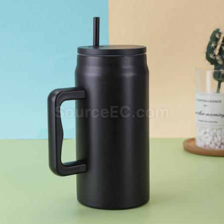 Customization 50OZ Straw handle thermos cup Promotional Products