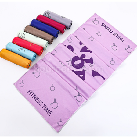 Customization Printed Cool Quick Dry Sports Towel Promotional Products