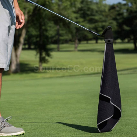 Customization Magnetic Clip Outdoor Golf Towel Promotional Products