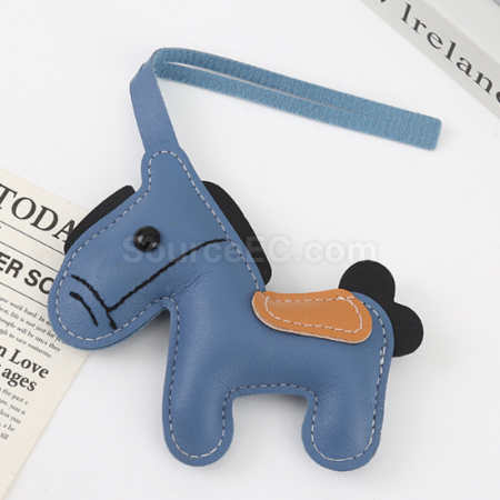 Customization PU Leather Pony Pendant Promotional Products
