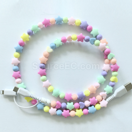 Customization Five pointed star bead data cable Promotional Products