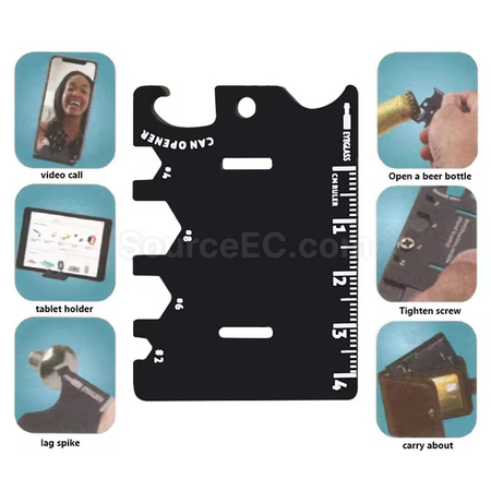 Customization Business Card-style Phone Stand Tool Card Promotional Products