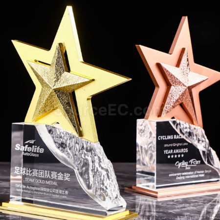 Customization Star Crystal Award Seat Promotional Products
