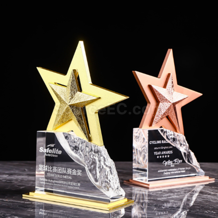 Customization Star Crystal Award Seat Promotional Products