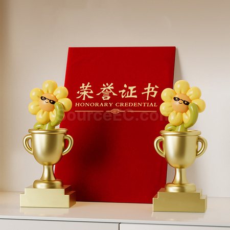 Customization Sunflower Award Promotional Products