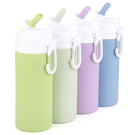 Customization Silicone Folding Water Bottle Promotional Products