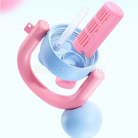 Customization Large-capacity Portable Double-spout Big-bellied Cup Promotional Products