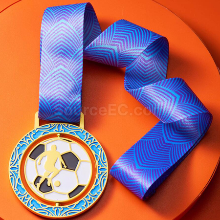 Customization Football Metal Medal Promotional Products