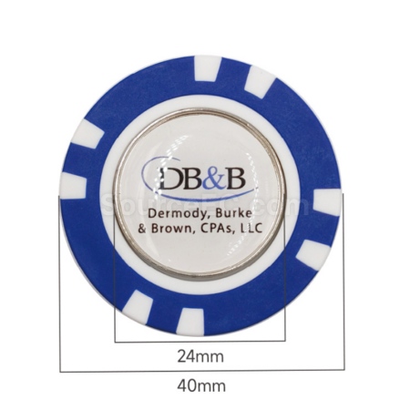 Customization Metal Baked Enamel Drop Gel Ball Marker Golf Promotional Products