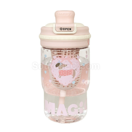 Customization Tritan Cute straw water cup Promotional Products