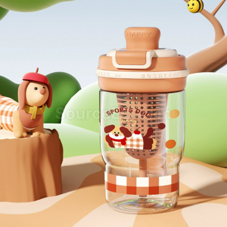 Customization Tritan Cute straw water cup Promotional Products