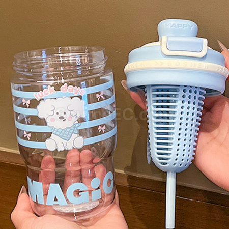 Customization Tritan Cute straw water cup Promotional Products