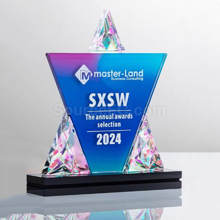 Customization Plated Crystal Award Promotional Products