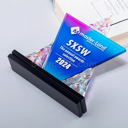 Customization Plated Crystal Award Promotional Products