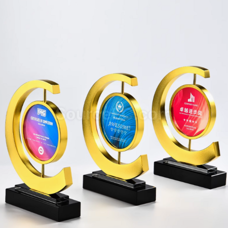 Customization Rotatable Crystal Trophy Promotional Products