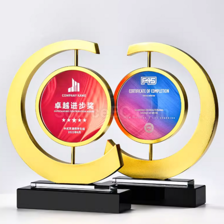 Customization Rotatable Crystal Trophy Promotional Products
