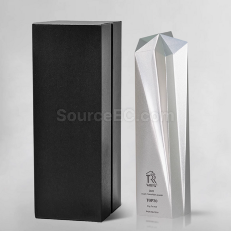 Customization Aluminum Alloy Brushed Trophy Promotional Products