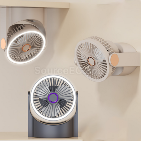 Customization Hanging Desktop Charging Fan Promotional Products
