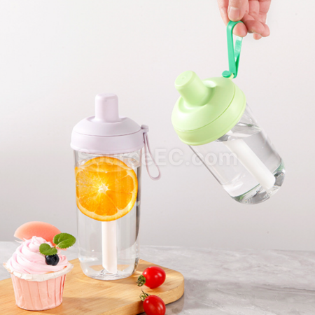 Customization Plastic straw water cup Promotional Products