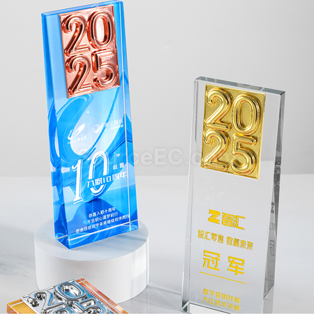 Customization 2025 Crystal Award Promotional Products
