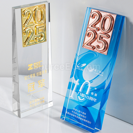 Customization 2025 Crystal Award Promotional Products