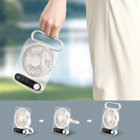 Customization Transparent Lightweight Fan Promotional Products