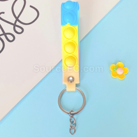 Customization Stress Relief Bubble Keychain Promotional Products