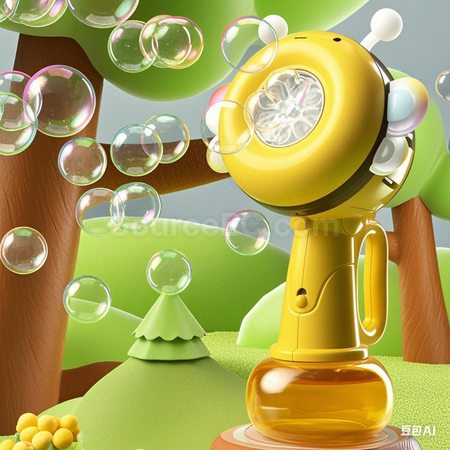 Customization Children's Handheld Shaking Bubble Machine Promotional Products