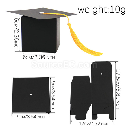 Customization Graduation Cap Gift Box Promotional Products