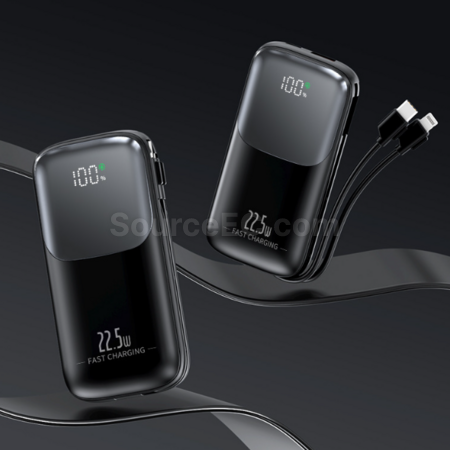 Customization Fast Charging Comes With A Single Line Mini Power Bank Promotional Products