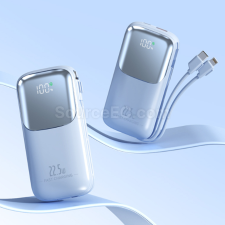 Customization Fast Charging Comes With A Single Line Mini Power Bank Promotional Products