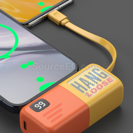 Customization Mini capsule portable power bank Promotional Products