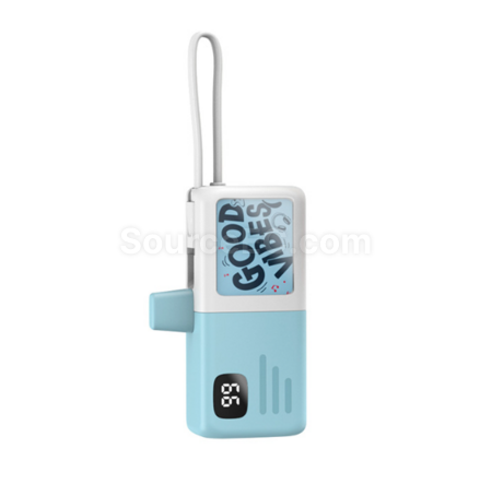 Customization Mini capsule portable power bank Promotional Products