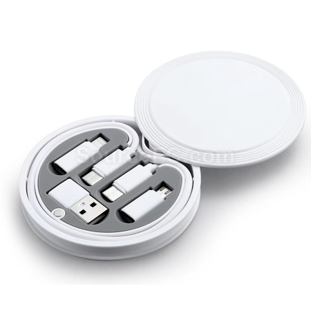 Customization Three In One Data Cable Storage Box Promotional Products