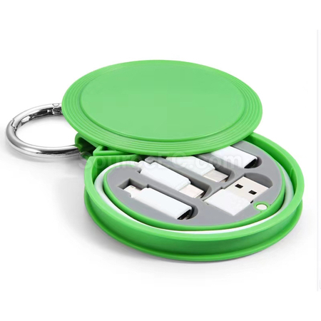 Customization Three In One Data Cable Storage Box Promotional Products