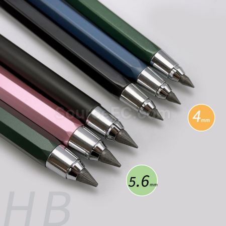 Customization Sketch Metal Hexagonal Mechanical Pencil Promotional Products
