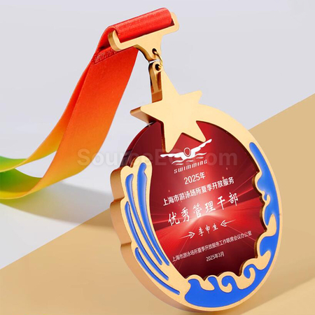 Customization Coloured Medal Promotional Products
