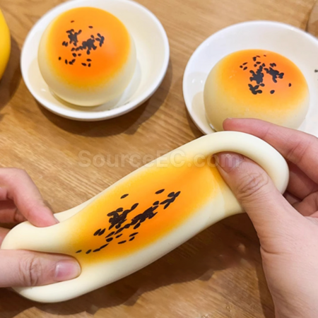 Customization Fluid Egg Yolk Puff Stress Ball Promotional Products