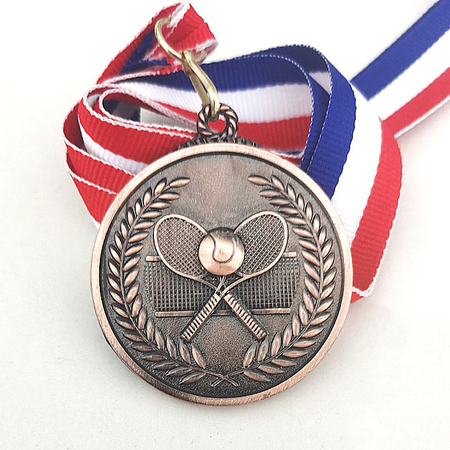 Customization Tennis Metal Medal Promotional Products