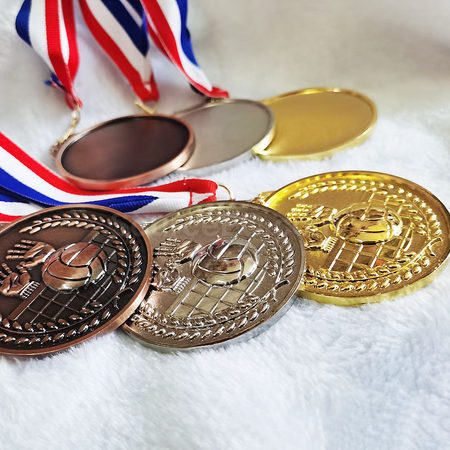 Customization Volleyball Metal Medal Promotional Products