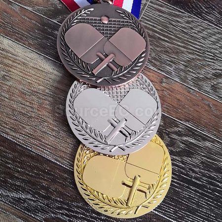 Customization Table Tennis Metal Medal Promotional Products